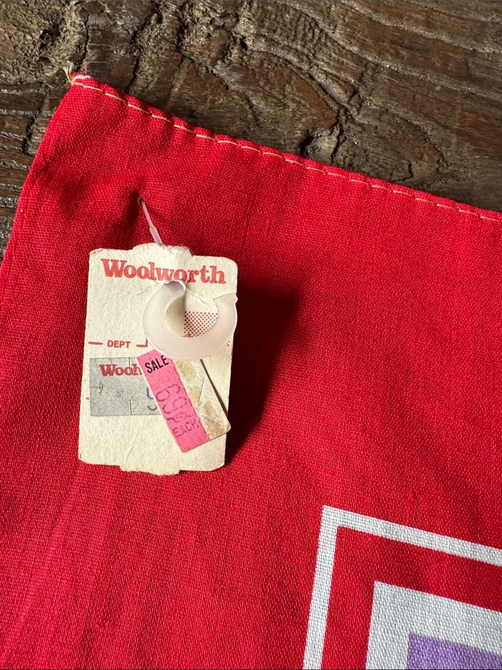 Woolworths vintage 1970’s-80’s cotton blend unicorn rainbow bandanna scarf NWT